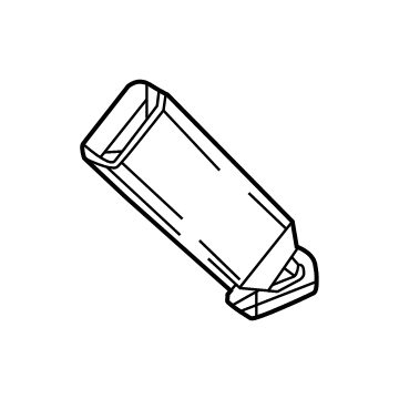 87836906 GM Buckle, Driver Side Illustration 1 of 1