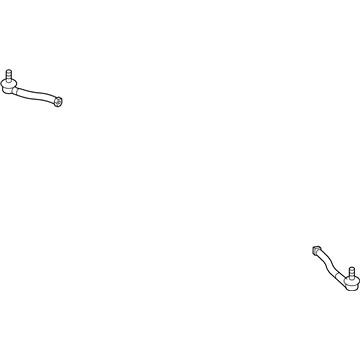 Pontiac 93740722 Outer Tie Rod