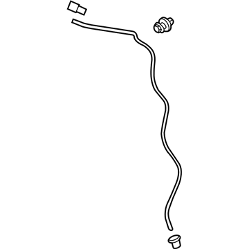 95031560 GM Rear Hose Illustration 1 of 1