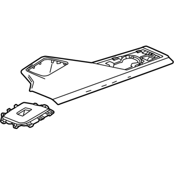 GM 26484765 Hood Assembly-Instrument Panel Cluster *Backen Blackk 26484765 GM Hood Assembly-Instrument Panel Cluster *Backen Blackk Illustration 1 of 1