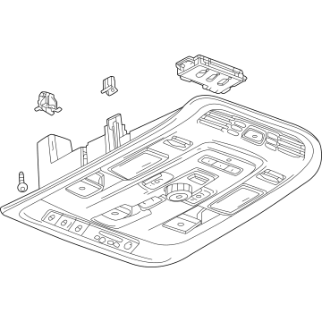 Chevy 85164212 Overhead Console