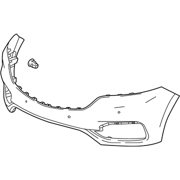 Buick Enclave Bumper Cover - 84462569