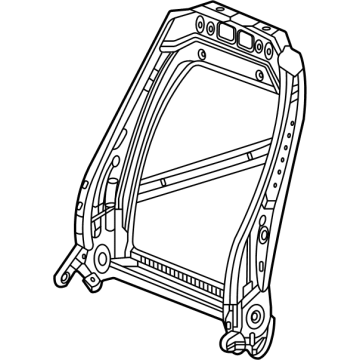 GM 13560459 Frame, Seat Back Cushion 13560459 GM Frame, Seat Back Cushion Illustration 1 of 1