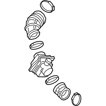 84298014 GM Outlet Duct Illustration 1 of 1