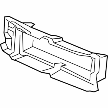 GM 84126426 Lower Baffle, Front 84126426 GM Lower Baffle, Front Illustration 1 of 1