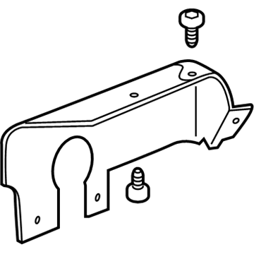 22894369 GM Splash Shield, Passenger Side Illustration 1 of 1