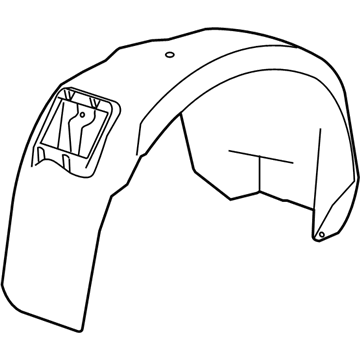 Chevy 20952837 Fender Liner
