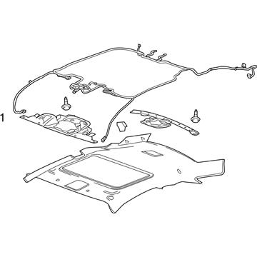 Cadillac 20988172 Headliner