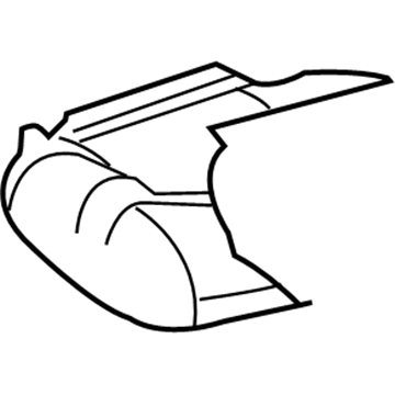 Chevy Trailblazer EXT Seat Cushion - 89043622
