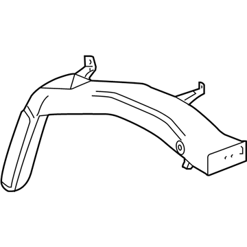 GM 23195111 Lower Duct 23195111 GM Lower Duct Illustration 1 of 1