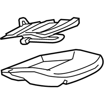 Buick 19258129 Seat Cushion Pad