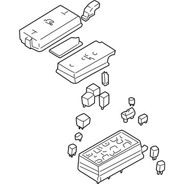Cadillac Relay Block - 25720949