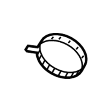 GM 13265351 Air Inlet Tube Clamp 13265351 GM Air Inlet Tube Clamp Illustration 1 of 1
