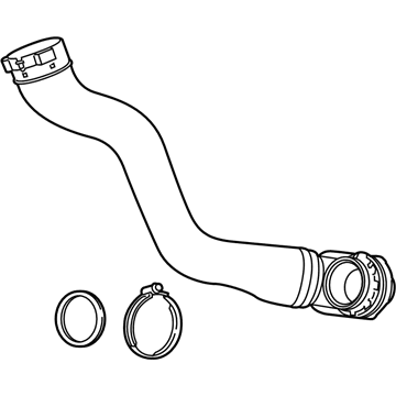 GM 23163572 Air Inlet Tube 23163572 GM Air Inlet Tube Illustration 1 of 1