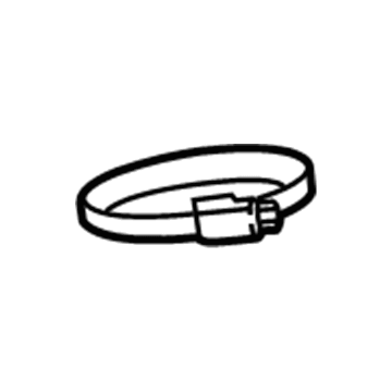 13292018 GM Air Outlet Tube Clamp Illustration 1 of 1
