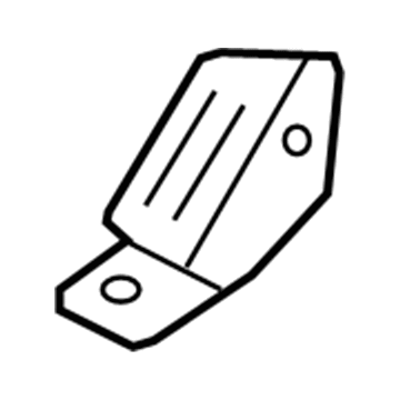 GM 22856059 Foot Rest 22856059 GM Foot Rest Illustration 1 of 1