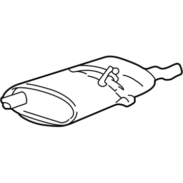 Pontiac 22603142 Muffler & Pipe