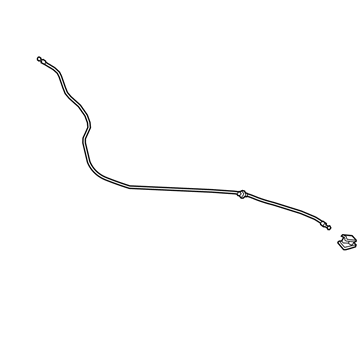 Cadillac XT4 Hood Release Cable - 84163909