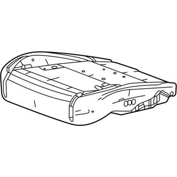 Chevy 26461886 Seat Cushion Pad