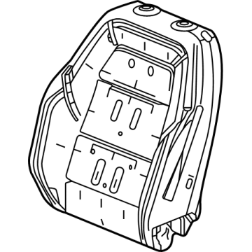 Chevy 26461881 Seat Back Pad