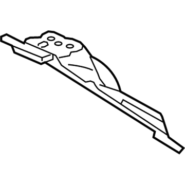 GM 25792779 Pillar Reinforcement, Driver Side 25792779 GM Pillar Reinforcement, Driver Side Illustration 1 of 1