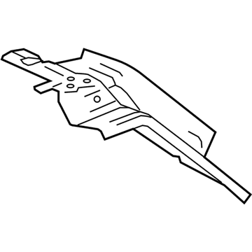 GM 22775511 Inner Pillar, Passenger Side 22775511 GM Inner Pillar, Passenger Side Illustration 1 of 1