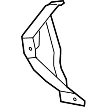 GM 25792804 Tail Lamp Pocket, Passenger Side 25792804 GM Tail Lamp Pocket, Passenger Side Illustration 1 of 1