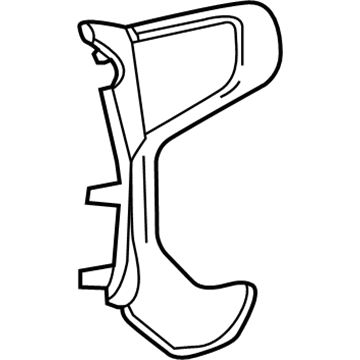 22819570 GM Cover, Passenger Side Illustration 1 of 1