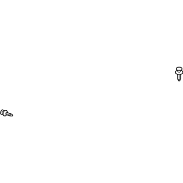GM 24576759 Resonator Assembly Retainer 24576759 GM Resonator Assembly Retainer Illustration 1 of 1