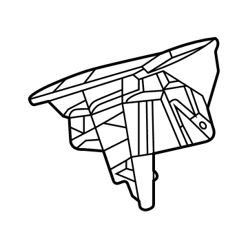 Chevy 84168884 Lower Bracket