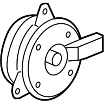 88957423 GM Fan Motor Illustration 1 of 1