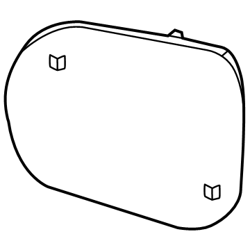 GMC 26437258 Mirror Glass