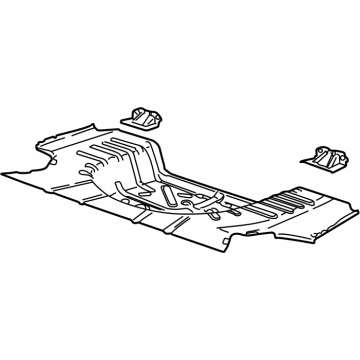 Saturn L100 Floor Pan - 22687890