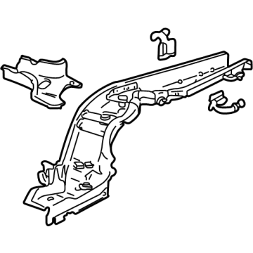 Saturn 22672289 Rear Rail