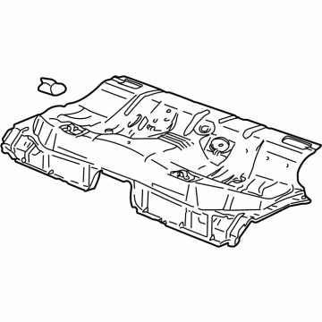 Saturn L100 Floor Pan - 22687889