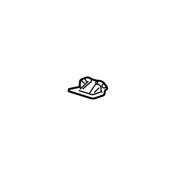 21018598 GM Rear Floor Pan Support, Passenger Side Illustration 1 of 1