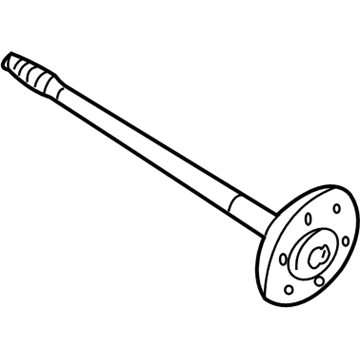 12471488 GM Axle Shafts, Rear Illustration 1 of 1