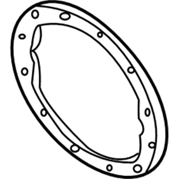 15807693 GM Cover Gasket, Rear Illustration 1 of 1
