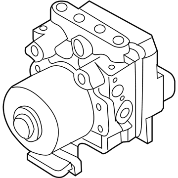Chevy Aveo ABS Pump And Motor Assembly - 96534909