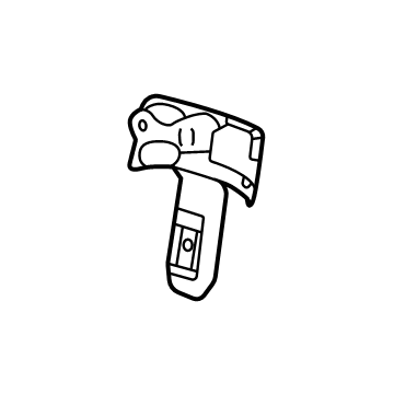 GM 84166725 Cup Holder, Black, Front 84166725 GM Cup Holder, Black, Front Illustration 1 of 1