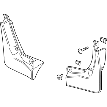 Buick Mud Flaps - 39077361