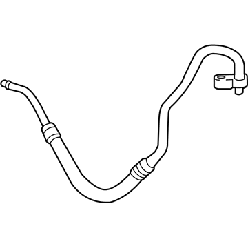 Chevy Cruze Transmission Oil Cooler Hose - 39014808