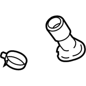 GM 20945532 Filler Hose 20945532 GM Filler Hose Illustration 1 of 1