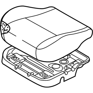 Chevy Aveo Seat Cushion - 96891934