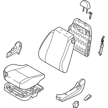 Chevy 96392318 Seat Assembly