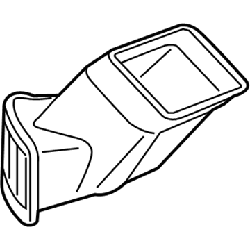 23223863 GM Lower Duct Illustration 1 of 1