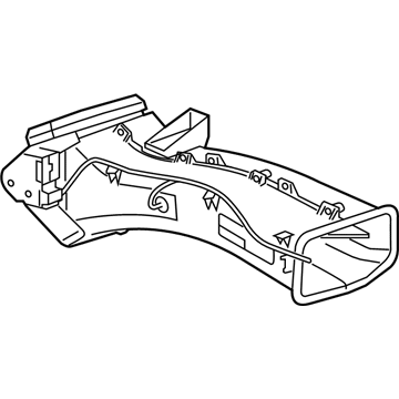 GM 22920714 Air Distributor 22920714 GM Air Distributor Illustration 1 of 1