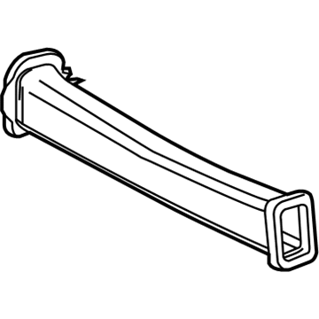 15873576 GM Rear Duct Illustration 1 of 1