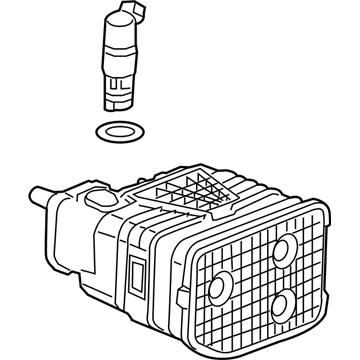 GM 23387166 Vapor Canister 23387166 GM Vapor Canister Illustration 1 of 1