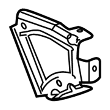 GM 12335669 Support, Driver Side 12335669 GM Support, Driver Side Illustration 1 of 1